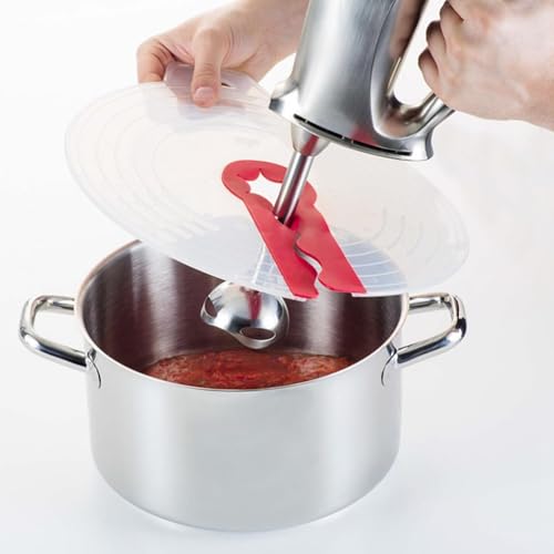 Rührschüssel-Spritzschutz, Silikon-Rührschüssel-Spritzschutz, Handmixer-Spritzschutz, Silikon-Spritzschutzabdeckung für Eierschüssel von Jwthee