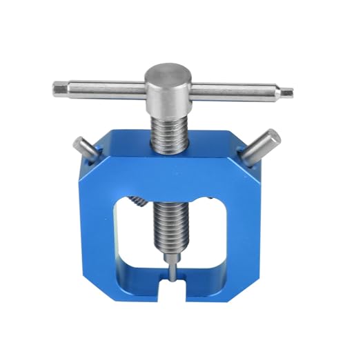 Small Bearing Puller, Rc Pinion Bearing Puller Stainless Steel Small Gear Puller Universal Tool Remover for Rc Motors Accessory (Blue) von Jwthee