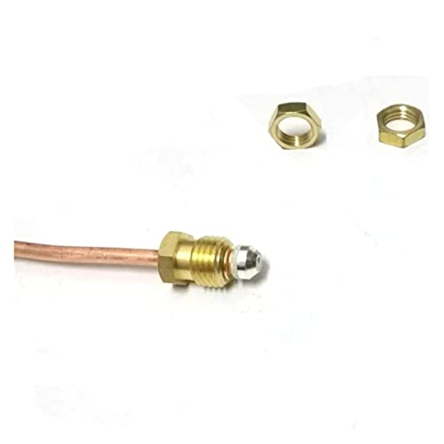 Jxjamp Küchenzubehör 1 STÜCKE 3,0 mV Gasthermoelement Fit für Kessel Offenes Ventil Zeit weniger als 10 s L = 400 MM M9X1 Endmuttern Ersatzteile von Jxjamp