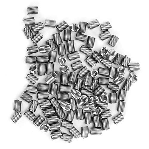 100pcs Fadeneinsätze Edelstahl Reparaturwerkzeug männliche Weibliche Fastenmänner M4x0.7 für technische Materialien (2.5d) von Jxngery