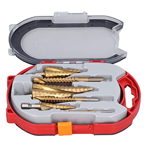 6pcs Set Spiral gerillertes Stiefbohrer Bit Hex Shank Stepped Bohrer HSS Saw Bits für Holz 6pcs Set Spiral gerillertes Stiefbohrer Bit Hex Shank Stepped Bohrer HSS Saw Bits für Holz von Jxngery