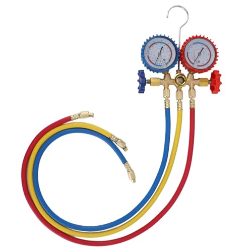 AC Diagnosekrümmer R22 R12 R404 R134 Doppelkopf Anti-Schock Vakuumdruck AC Set von Jxngery