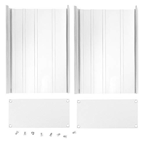 Aluminium-Projekt kasten Matte Silber Elektronische Leiterplatte Gehäuse 68x145x200mm Split Typ für DIY-Enthusiasten Aluminium-Projekt kasten Matte Silber Elektronische Leiterplatte Gehäuse 68x145x200mm Split Typ für DIY-Enthusiasten von Jxngery