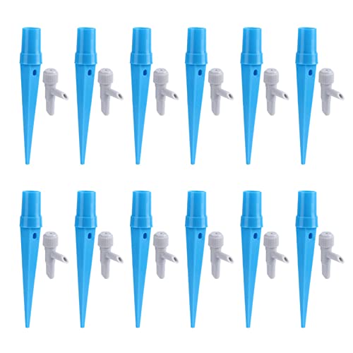 Automatische Blütenwässerungspikes Selbstbewässerung Tropfbewässerungssystem Steuerung Tropfgeschwindigkeit für Pflanzen und Blumen blau 12pcs Automatische Blütenwässerungspikes Selbstbewässerung Tropfbewässerungssystem Steuerung Tropfgeschwindigkeit für Pflanzen und Blumen blau 12pcs von Jxngery