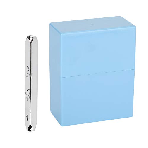 Briefmarkenset Langlebiges Metallhandwerk Stempelwerkzeug mit Aufbewahrungsbox für DIY -Handwerk von Jxngery