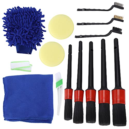 Detail-Bürsten-Set, 14-teiliges Reinigungsset, für den Innen- und Außenbereich, für Klimaanlagen Detail-Bürsten-Set, 14-teiliges Reinigungsset, für den Innen- und Außenbereich, für Klimaanlagen von Jxngery