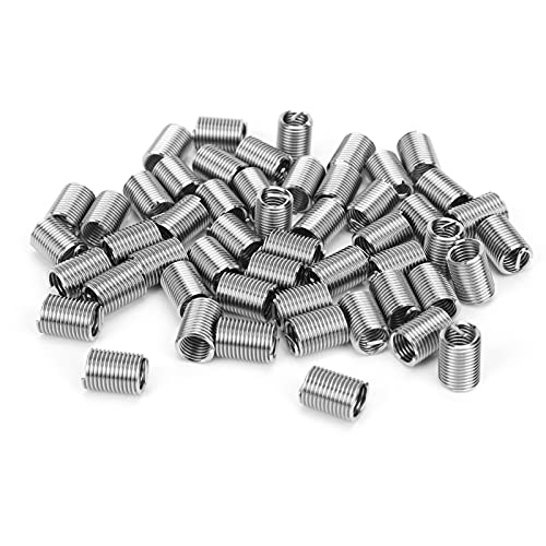 Fadenreparatureinsätze Einsätze Stahldrahtschutz Hardware-Zubehör M8 x 1,25 für hochfeste Verschleiß-resistente Gewinde (2.5d) von Jxngery