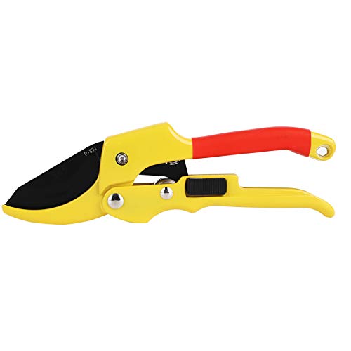 Gartenpflanze Schere Pruner Trimmer mit ergonomischem Griff für effiziente Gartenarbeit 20,5 cm Gelb Gartenpflanze Schere Pruner Trimmer mit ergonomischem Griff für effiziente Gartenarbeit 20,5 cm Gelb von Jxngery