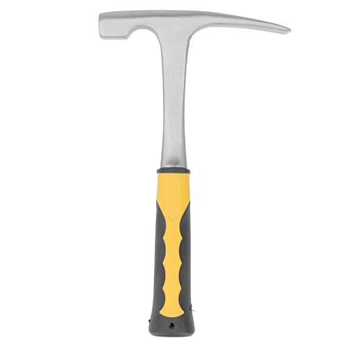 Geologischer Hammer mit hoher Kohlenstoffstahl -Gestein Hammer ARC Vermessung Mine Exploration Geological Prospektion (Flacher Kopf) von Jxngery