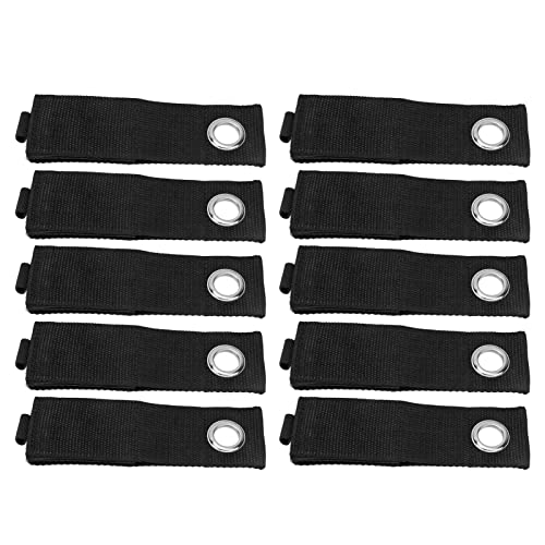 Jxngery 10 PCs Speichergurte Hochfestigkeitserweiterungskabel -Organizer Halter (L) von Jxngery