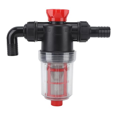 Jxngery Bewässerung Wasserpumpenfilter Doppelschicht hoher Durchflussfilter Inlinesiebs Garten Rasen (32 -mm -Stecker (externer 1,2 -Zoll -Rohr)) von Jxngery