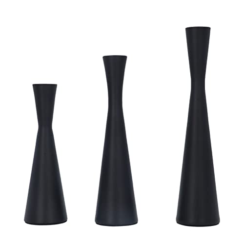 Jxngery Luxus Matte Schwarze eiserne Kerzenhalter für Elegantes Ambiente von Jxngery