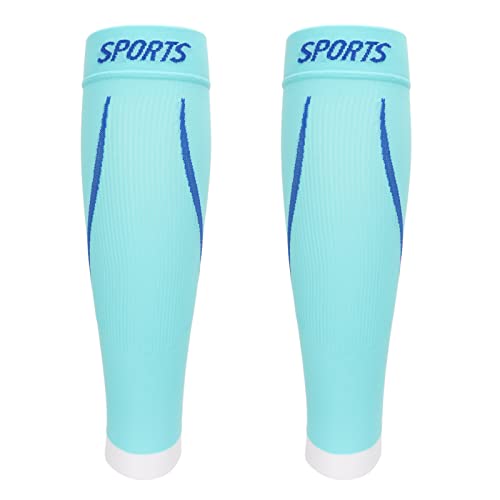 Jxngery Wadenkompressionsstrümpfe, atmungsaktiv, schmerzlindernd, Beinschienensocken für Sportler, Krankenschwestern, Mischgewebe, 2er-Pack (L/xl) von Jxngery