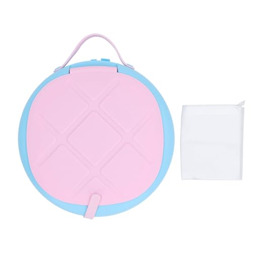 Kinder tragbares Töpfchen für Leicht multifunktional faltbares Reisen Töpfchen Kinder Klapptoilette für Outdoor (Rosa) von Jxngery
