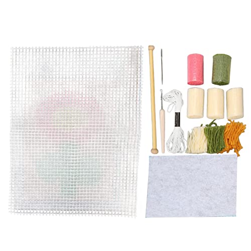 Latch Hook Kit DIY Coaster Soft Touch Leichte Tragbare Häkeln Verriegelung Haken Kit für Crafting-Enthusiasten Latch Hook Kit DIY Coaster Soft Touch Leichte Tragbare Häkeln Verriegelung Haken Kit für Crafting-Enthusiasten von Jxngery