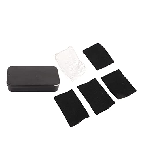 Mini Edelstahl Mesh Alkohol Kraftstoff Herd für Reisewanderung (Schwarz) von Jxngery