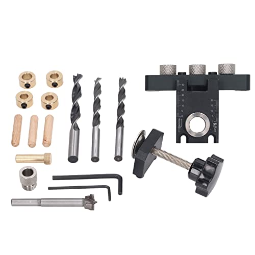 Pocket Hole Jig Kit Aluminiumlegierung 3 in 1 Holzbearbeitungsbohrlocator Firma Fixes Runde Holz -Dübel -Bohrführer Kit Kit Pocket Hole Jig Kit Aluminiumlegierung 3 in 1 Holzbearbeitungsbohrlocator Firma Fixes Runde Holz -Dübel -Bohrführer Kit Kit von Jxngery