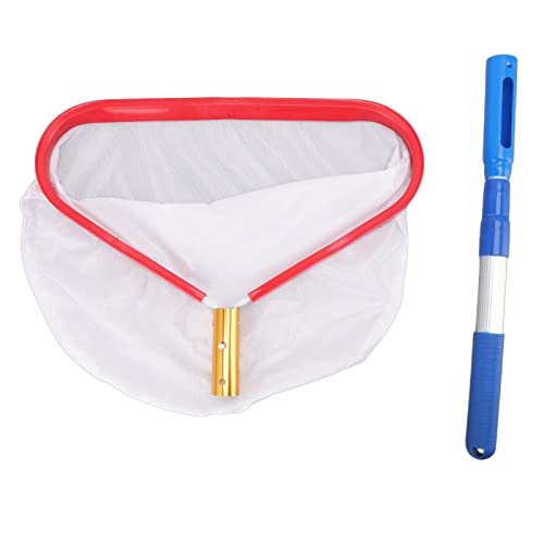 Pool Skimmer Netto Aluminiumlegierung Rahmen professioneller Schwimmbad Blatt Skimmer Reinigungsnetz mit Teleskopstange Pool Skimmer Netto Aluminiumlegierung Rahmen professioneller Schwimmbad Blatt Skimmer Reinigungsnetz mit Teleskopstange von Jxngery