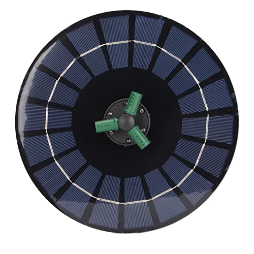 Solar Fountain Teichpumpe RGB LED schwimmende Wasserpumpe Garten Dekoration Landschaft Pumpe für Vogelbadeweiche Pool Fischtank anwendbar von Jxngery