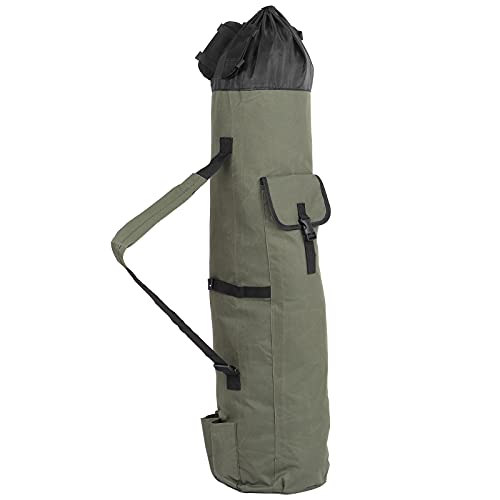 Tragbare Multifunktionsfischereistabbeutel Fall Faltbarer Tackle -Werkzeug -Aufbewahrungsbeutel für Outdoor -Fischerei (OD grün) von Jxngery