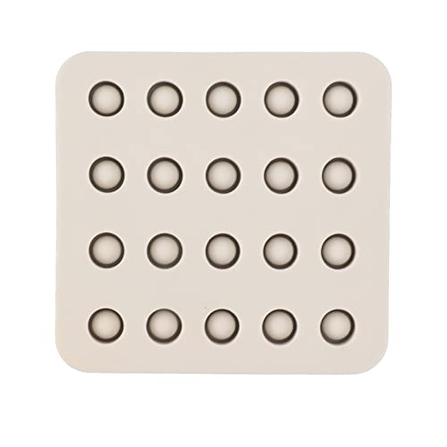 Wachskönigin transplantieren Silikonform Easy Operation Bienenversorgung Gute Verarbeitung für die Bienenzucht Königin (4 Zeilen 96x92x14mm) von Jxngery