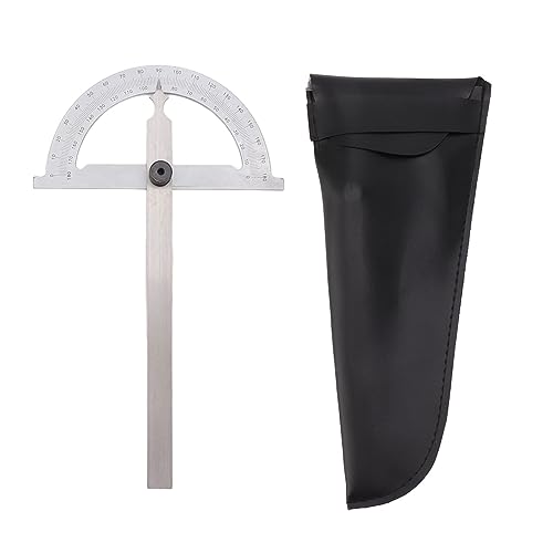 Winkel Lineal 120x150 mm hoch präziser Skala Rotatable Flexible Befestigungsläufer Kohlenstoffstahl Konstruktion Raudy stabile genaue Messung tragbar bequem von Jxngery