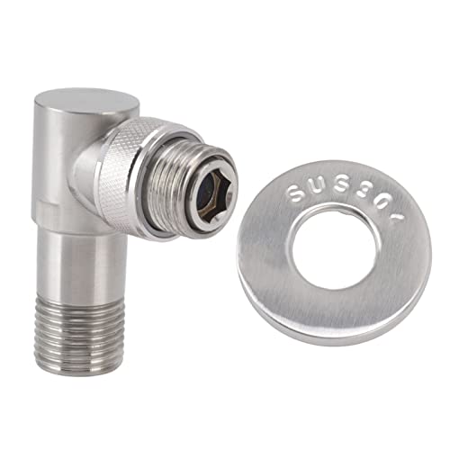 Winkelstoppventil Edelstahl integrierter automatischer Wasserstoppventil Toilette (Ein integriertes Winkelventil) von Jxngery