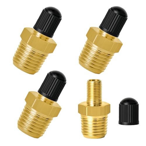 4 Stück Kupfer-Reifenventil, Schrader, Presta-Ventiladapter, geeignet für Behälter, Ausgleichsbehälter, Drucktanks, Wandkessel usw., versiegelt und aufgeblasen. 4 Stück Kupfer-Reifenventil, Schrader, Presta-Ventiladapter, geeignet für Behälter, Ausgleichsbehälter, Drucktanks, Wandkessel usw., versiegelt und aufgeblasen. von Jyinelx