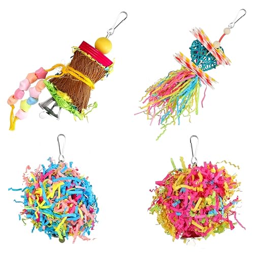 Jyinelx 4-teiliges Set aus gebürstetem Kauspielzeug für Wellensittiche, Palmenleder, Sushi-Rolle, Vogelspielzeug, Nymphensittich-Spielzeug, geeignet für kleine Vögel und Finken zum Kauen und Spielen. Jyinelx 4-teiliges Set aus gebürstetem Kauspielzeug für Wellensittiche, Palmenleder, Sushi-Rolle, Vogelspielzeug, Nymphensittich-Spielzeug, geeignet für kleine Vögel und Finken zum Kauen und Spielen. von Jyinelx