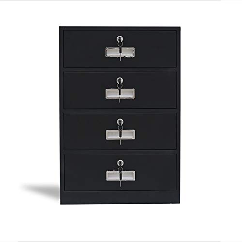 Jyuiipcz Aktenschrankschloss, Aktenschrank, 3-lagig, Schubladentyp, Aktenschrank, komplett montiert, außer für Rollen für den Bürogebrauch (Farbe: #1) (#23) von Jyuiipcz