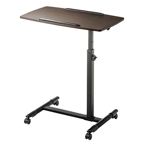 Jyuiipcz Faltbarer, höhenverstellbarer mobiler Laptop-Schreibtischwagen, Multifunktions-Arbeitsplatz, Bett, Sofa, Nachttisch (Farbe: D) (A) von Jyuiipcz