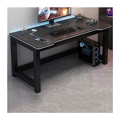 Schreibtisch Schreibtisch PC Desktop Tisch Doppelschreibtisch Student Schreibtisch Zuhause Schlafzimmer Arbeitszimmer Tisch Büro Schreibtisch Einfacher Gaming-Tisch PC-Tisch Home Office Schreibtisch von Jyuiipcz