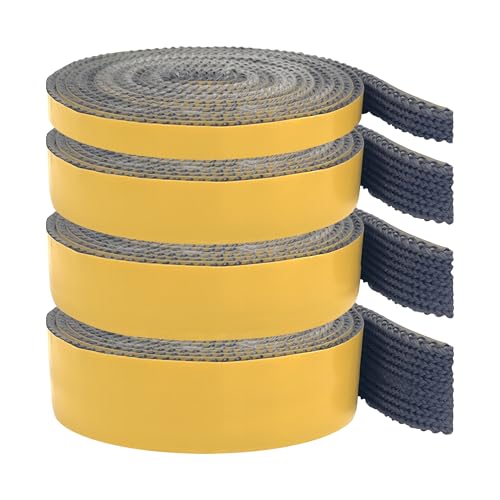 ​​Jyvex Selbstklebendes Kamin Dichtband, Ofendichtband (3mmx10mmx3m) – Feuerfestes Dichtungsband für Kaminofentür, Ofenrohr, Kaminscheiben Dichtung, Hitzebeständig bis 550°C, Kamine & Öfen Zubehör​ von Jyvex