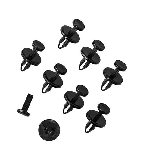 100 Stück Auto-Clips und Befestigungselemente, Push-Typ, Auto-Kunststoff-Stoßstangen-Clips, 6506132-AA B65 von Jyving