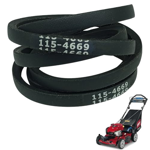 Jzenol Antriebsriemen 115-4669 3/8 Zoll x 84,5 cm für Toro 55,9 cm Recycler Rasenmäher 20353 20332 20333 20334 20332C 20334C 20337 20338 2035 2 203 72 20374 20382 20792 20797 20955 20956 (2 Stück) von Jzenol