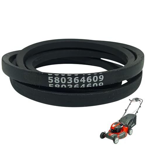 Jzenol Rasenmäherriemen 580364609 3/8 Zoll x 161,3 cm für RedMax Husqvarna Poulan 580364605 Ersatz Husqvarna LC221A LC221AH L321AHE LFC221A L221A von Jzenol