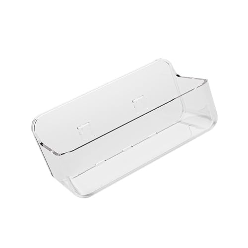 BUBEFSKD Plastikwand Montierte Speicherorganisatoren Wandmontierte Regalkleber Organisatorenhalter Für Verschiedene Flache Oberflächen Klarer Schachtel von Jzh45adc