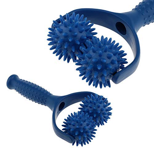 Jzhen Massage Roller mit Griff, Massageball Roller mit Triggerpunkt,Hand gehalten Muskel Entspannen Massagegerät von Jzhen