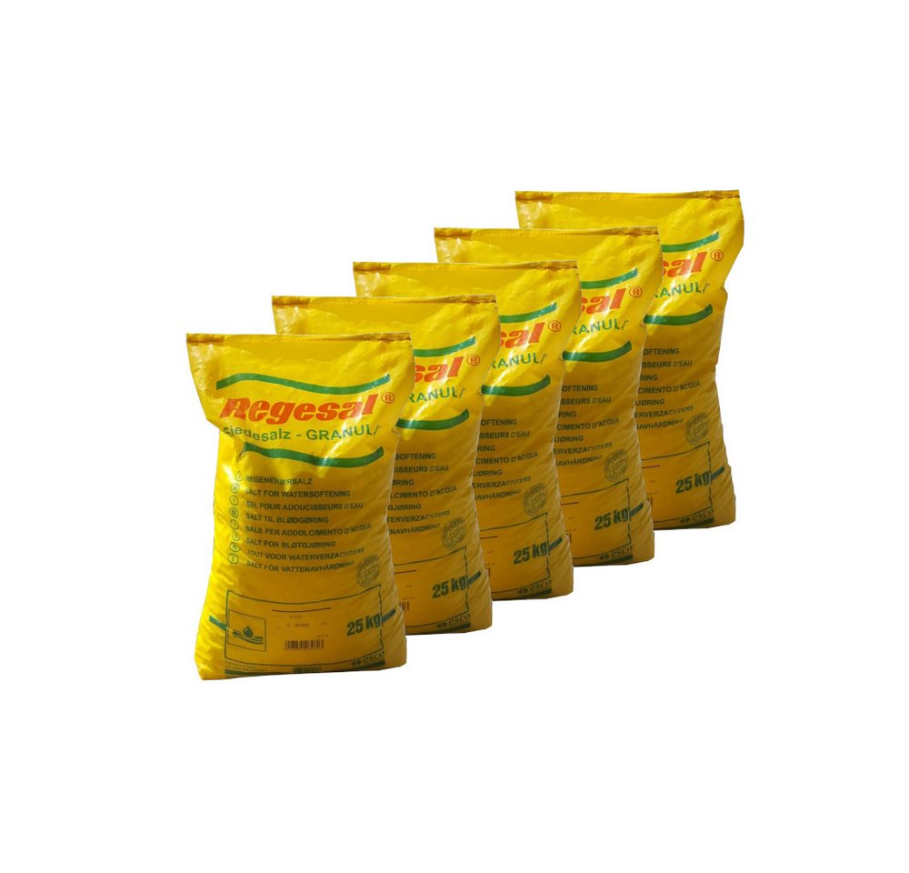 K+S Regesal 5x25kg Salztabletten Regeneriersalz (Wasserenthärtung Wasserenthärter) von K+S
