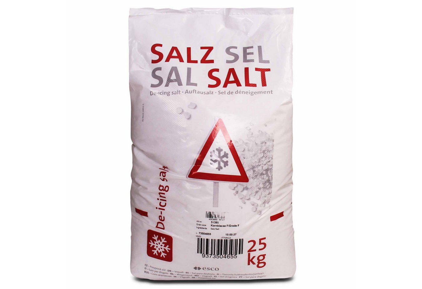 K+S Streuwagen K+S 25 kg Streusalz Auftausalz Icing grob K+S Streuwagen K+S 25 kg Streusalz Auftausalz Icing grob von K+S