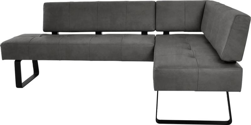 K+W Komfort & Wohnen Eckbank Spider II, Sitzsteppung, bequem durch Sandwichbauweise, 2 Stellmaße von K+W Komfort & Wohnen