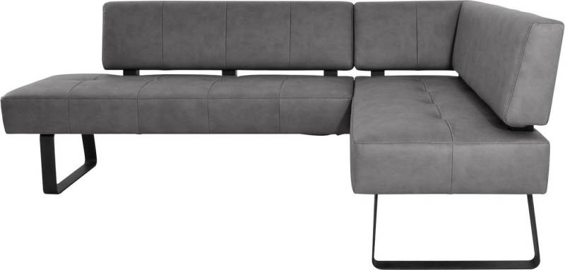 K+W Komfort & Wohnen Eckbank Spider II, Sitzsteppung, bequem durch Sandwichbauweise, 2 Stellmaße von K+W Komfort & Wohnen