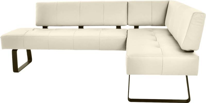 K+W Komfort & Wohnen Eckbank Spider II, Sitzsteppung, bequem durch Sandwichbauweise, 2 Stellmaße von K+W Komfort & Wohnen