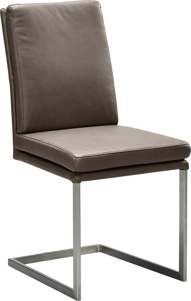 K+W Komfort & Wohnen Freischwinger, stabiles Hochkantrohr, Untergestell in Edelstahloptik oder schwarz K+W Komfort & Wohnen Freischwinger, stabiles Hochkantrohr, Untergestell in Edelstahloptik oder schwarz von K+W Komfort & Wohnen