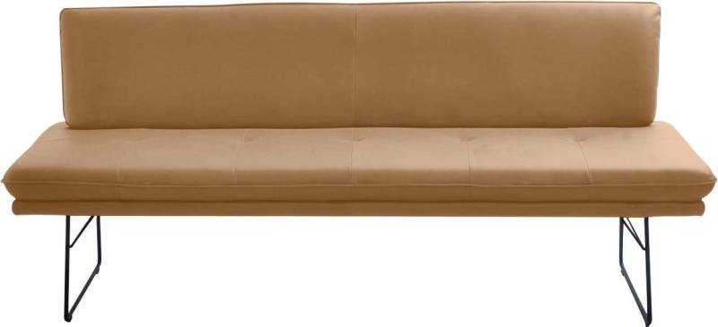 K+W Komfort & Wohnen Polsterbank (1-St), Polsterbank in Spitzkissenoptik, Sitzsteppung, in 2 Größen wählbar von K+W Komfort & Wohnen