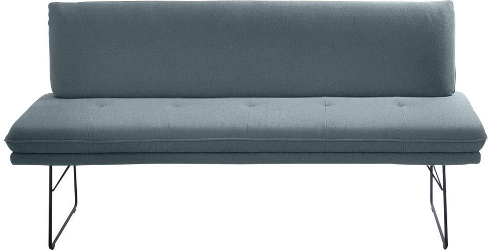 K+W Komfort & Wohnen Polsterbank (1-St), Spitzkissenoptik, Sitzsteppung, hoher Sitzkomfort, in 2 Größen wählbar von K+W Komfort & Wohnen
