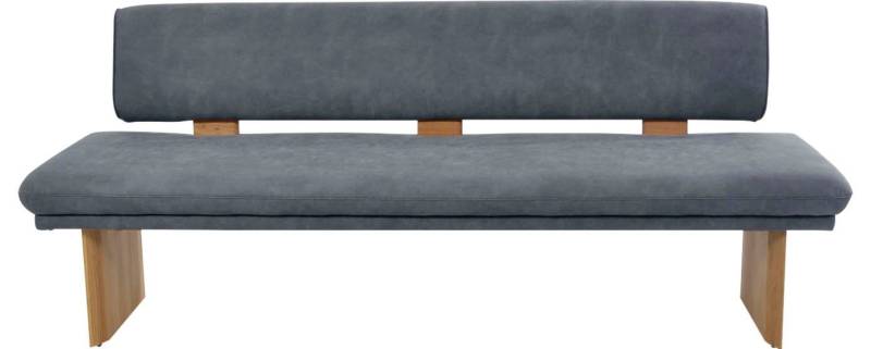 K+W Komfort & Wohnen Polsterbank Longbeach (1-St), Spitzkissenoptik im Sitz, wahlweise in der Breite 204cm oder 224cm von K+W Komfort & Wohnen