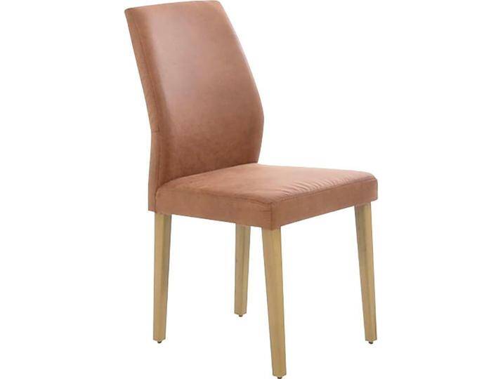 K+W Komfort & Wohnen 4-Fußstuhl 6193, mit Massivholzbeinen in Wildeiche, gebogenen Rücken, braun, camel 71 K+W Komfort & Wohnen 4-Fußstuhl 6193, mit Massivholzbeinen in Wildeiche, gebogenen Rücken, braun, camel 71 von K+W-Polstermöbel