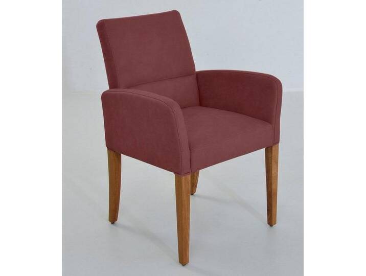 K+W Komfort & Wohnen Armlehnstuhl GOBY, 4-Fuß-Armlehnenstuhl mit Füßen in Wildeiche geölt, mit Polsterung, rot, bordeaux K+W Komfort & Wohnen Armlehnstuhl GOBY, 4-Fuß-Armlehnenstuhl mit Füßen in Wildeiche geölt, mit Polsterung, rot, bordeaux von K+W-Polstermöbel