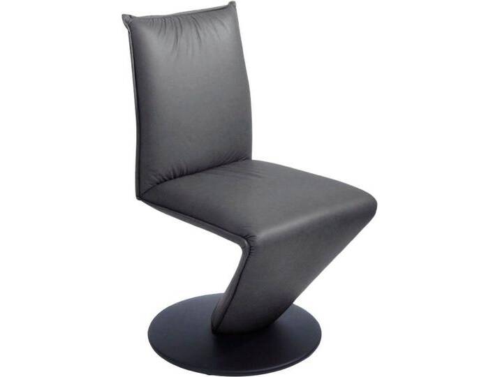 K+W Komfort & Wohnen Drehstuhl Drive, Stuhl mit federnder Sitzschale, Drehteller in Metall schwarz Struktur, grau, asphalt 88 K+W Komfort & Wohnen Drehstuhl Drive, Stuhl mit federnder Sitzschale, Drehteller in Metall schwarz Struktur, grau, asphalt 88 von K+W-Polstermöbel